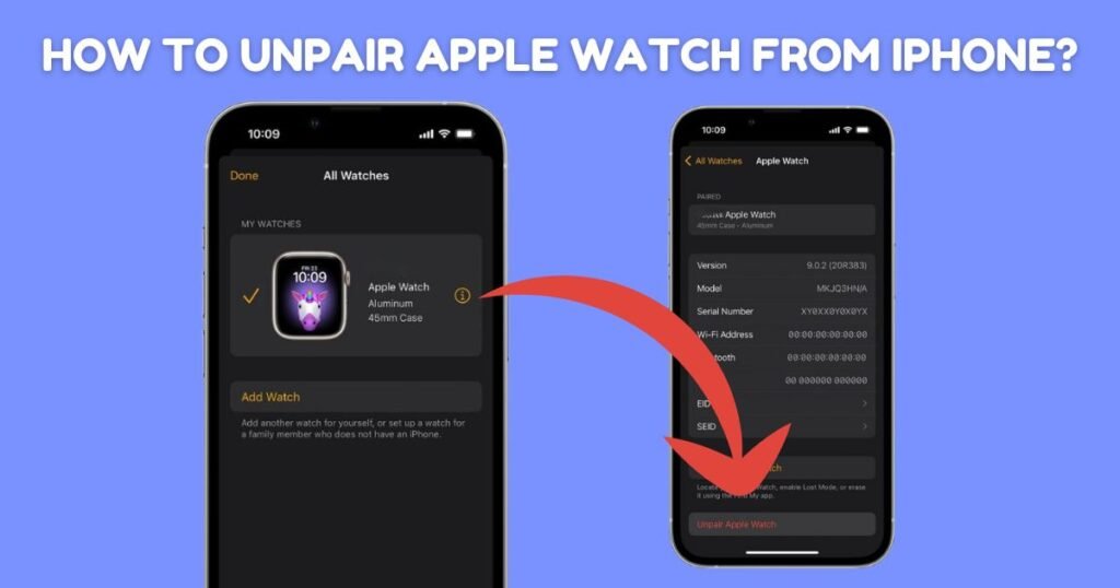 How to Unpair Apple Watch from iPhone